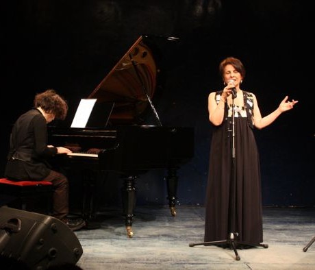 Léa Mimoun et Patrick Langlade à Anvers (Mars 2009)
